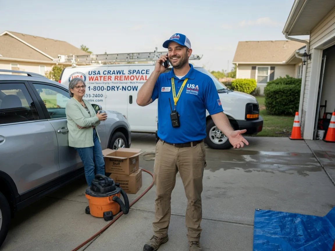 Crawl Space Water Removal De Pere, WI FAQs